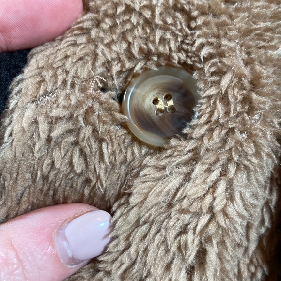 🪽[ Shein ] Fluffy Full Length Teddy Overcoat - Picture 6 of 10